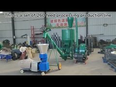 Van de de eendkip van het vee dierlijk gevogelte van het de geitvarken de eendpaard 1 de korrel die van het toonvoer molenmachine maken