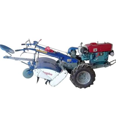 Multifunctionele het Lopen Landbouwbedrijftractor 2 Wielenhand het Lopen Tractor 20hp