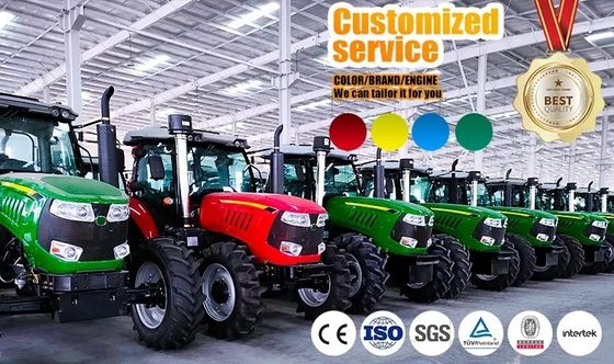 Geschikte de Tuintractor die met 4 wielen van de Onderhoudsaandrijving 30 PK Mini Tractor lopen