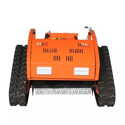OEM van de benzine Robotachtige Grasmaaimachine Draadloze Rubberspoor niet Misstap