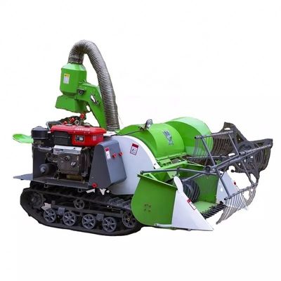 Het rubberkruippakjelandbouwbedrijf Maaidorser 1200mm Rijst Maaidorser