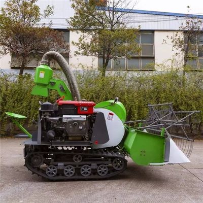 Het rubberkruippakjelandbouwbedrijf Maaidorser 1200mm Rijst Maaidorser