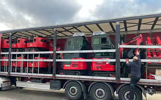 8.2kw het hydraulische Brandstofverbruik van Compact Flexible Low van het Kruippakjegraafwerktuig