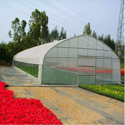 100 Micronpe Serre van de de Laag Plastic Tunnel van de Filmserre de Enige