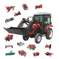 Autonome het Landbouwbedrijftractoren 20hp Mini Tractor For Farms van de brandstofefficiency