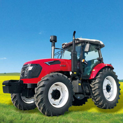 Rode Landbouwlandbouwbedrijftractor de Compacte Tractor van 35 PK met Front Loader
