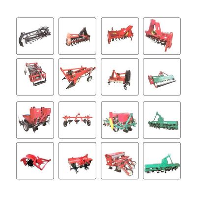 Rode Landbouwlandbouwbedrijftractor de Compacte Tractor van 35 PK met Front Loader