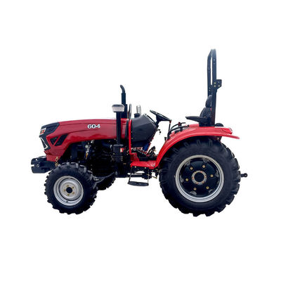 4wd de landbouw Blauwe Tractor met 4 wielen van de Landbouwbedrijftractor 60hp met Delen