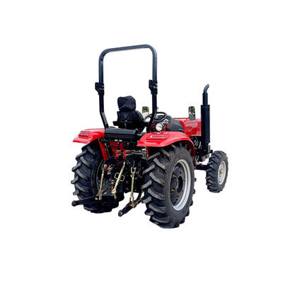 4wd de landbouw Blauwe Tractor met 4 wielen van de Landbouwbedrijftractor 60hp met Delen