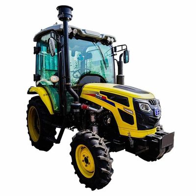 4wd de landbouw Blauwe Tractor met 4 wielen van de Landbouwbedrijftractor 60hp met Delen