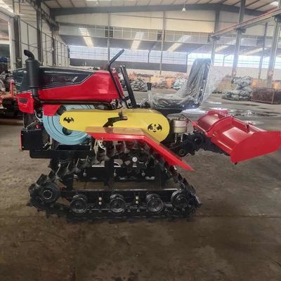 4WD landbouwkruippakjetractor 25 PK Mini Tractor With Farming Implements
