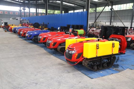 Landbouw de Tractor Rubberspoor Mini Power Tiller van het Kruippakjelandbouwbedrijf