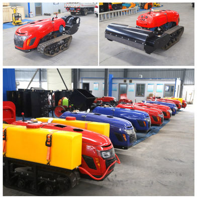 Landbouw de Tractor Rubberspoor Mini Power Tiller van het Kruippakjelandbouwbedrijf