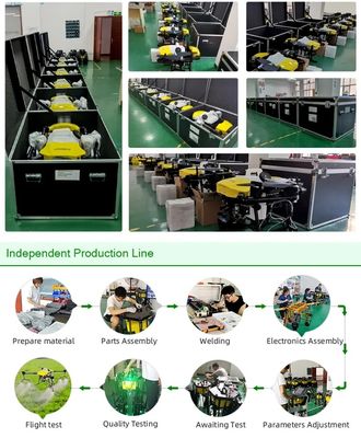 50x50x50cm Landbouwhommelspuitbus voor 25m Breedtegewasbescherming