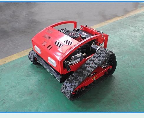 Rubber Gemotoriseerde de Robotbenzine van de Kruippakje AutoGrasmaaimachine
