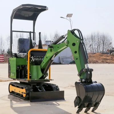 Klein Flexibel Kruippakjegraafwerktuig Anti Collision Micro Digger Machine