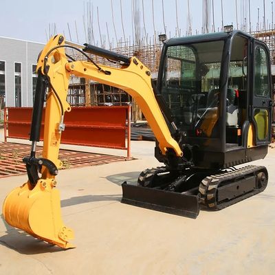 Klein Flexibel Kruippakjegraafwerktuig Anti Collision Micro Digger Machine