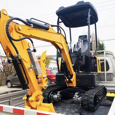 TUV Kruippakjegraafwerktuig 1500mm Klein Mini Excavator Easy To Clean
