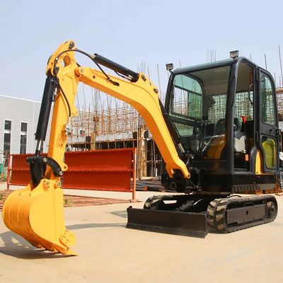Klein Flexibel Kruippakjegraafwerktuig Anti Collision Micro Digger Machine