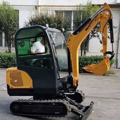 Klein Flexibel Kruippakjegraafwerktuig Anti Collision Micro Digger Machine