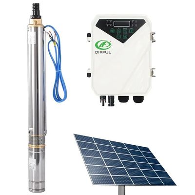 10hp van de de Pomphoge druk van het landbouwwater de Irrigatie van Mini Solar Water Pump For