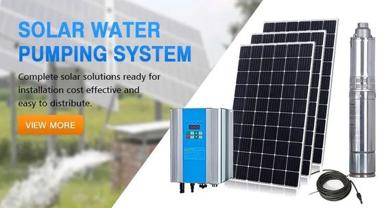 5hp van de Pompce van het zonnepaneelwater de Pomp van het het Certificaat10hp Water voor Landbouwsysteem