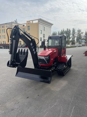 Roterende het Landbouwbedrijftractor 2200 t/min Mini Farm Tractor van het Bebouwingskruippakje