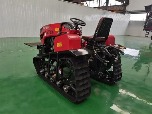 800 Kg-de Tractor25hp Mini Crawler Tractor For Rotary Uitloper van het Kruippakjelandbouwbedrijf
