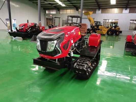 800 Kg-de Tractor25hp Mini Crawler Tractor For Rotary Uitloper van het Kruippakjelandbouwbedrijf
