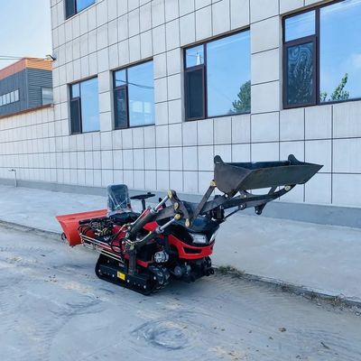 800 Kg-de Tractor25hp Mini Crawler Tractor For Rotary Uitloper van het Kruippakjelandbouwbedrijf