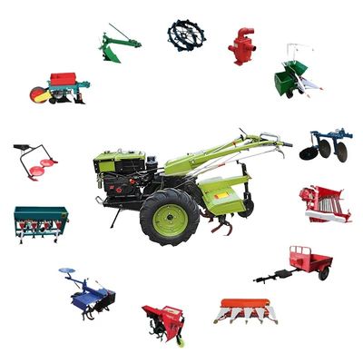 4WD de Tractor 8hp 680mm van de landbouwhand het Kleine Materiaal van de Landbouwhulpmiddelen