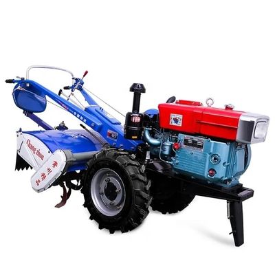 Multifunctionele het Lopen Landbouwbedrijftractor 2 Wielenhand het Lopen Tractor 20hp