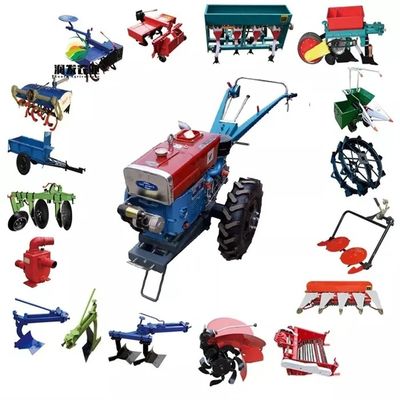 Multifunctionele het Lopen Landbouwbedrijftractor 2 Wielenhand het Lopen Tractor 20hp