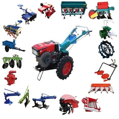 Multifunctionele het Lopen Landbouwbedrijftractor 2 Wielenhand het Lopen Tractor 20hp
